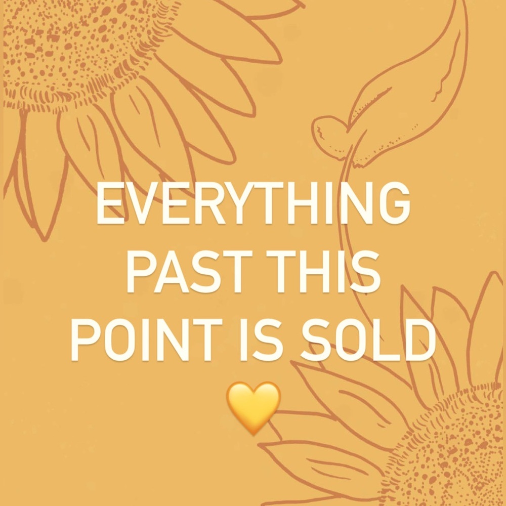SOLD 🌻